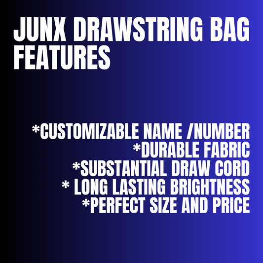 DUAL FLAG Drawstring Fan Bag