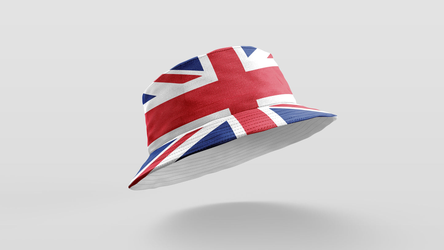 WHSL Reversible DUAL COUNTRY Bucket Hat